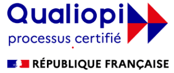 Qualiopi - Processus certifié - République Française